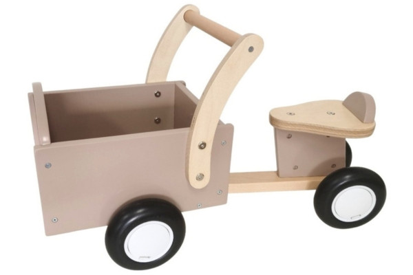 Houten bakfiets little rider sand
