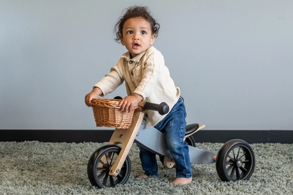 Optioneel: rieten stuurmandje