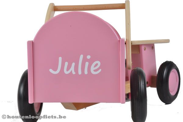 Optioneel: naamsticker wit.