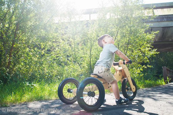 Genieten in het zonnetje van uw Trybike.
