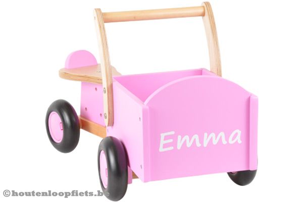 Optioneel: sticker met eigen naam.