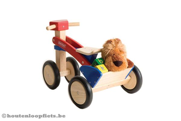 Neem uw knuffels mee in de laadbak.