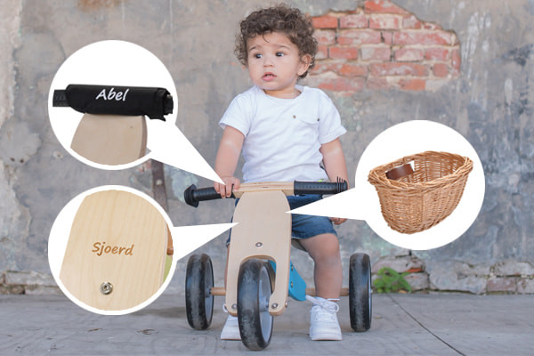 Accessoires zijn optioneel