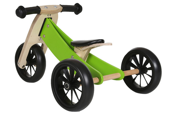 Als driewieler met laag frame