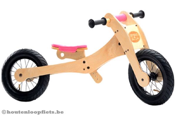 Vanaf ongeveer 2 jaar te gebruiken als tweewieler.